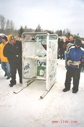 PVC and Tyvek makes for a fast outhouse